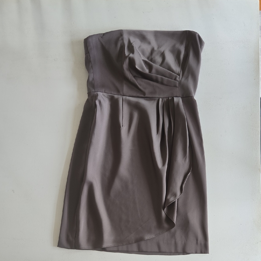 Banana Republic Strapless Dress in Green